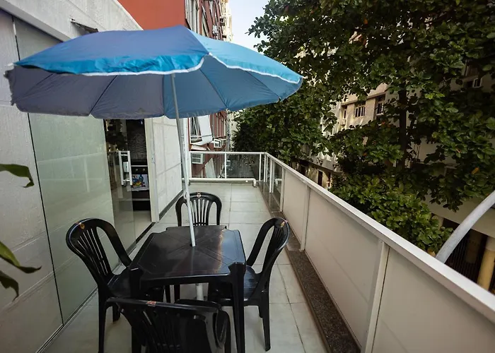 Apartamento Com Varanda Em Copacabana Rio de Janeiro